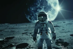 Neil Armstrong sur la Lune